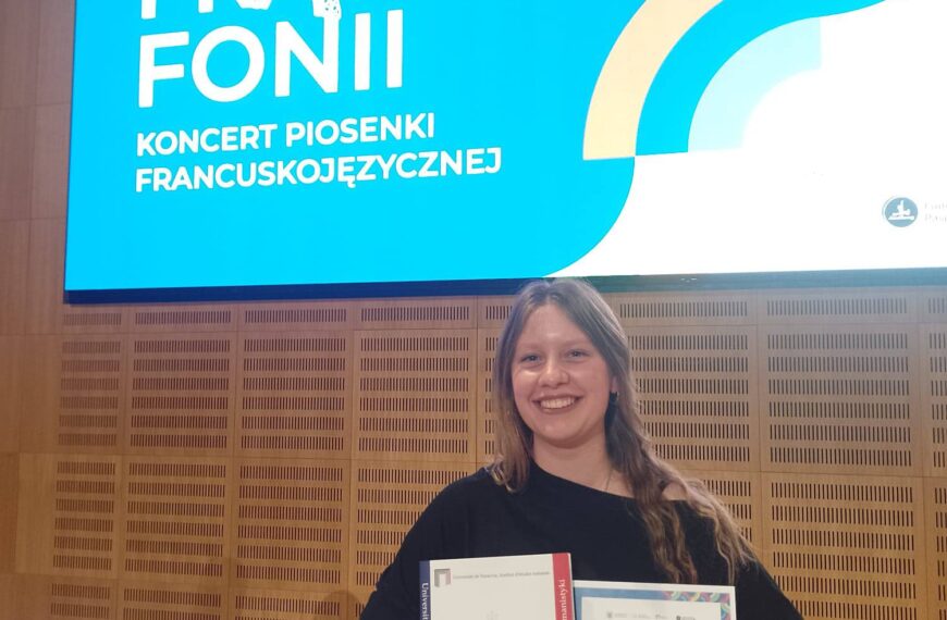 Występ Margo podczas Dni Frankofonii na Uniwersytecie Warszawskim